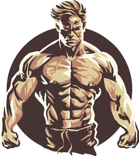 bodybuilder cartoon|Bodybuilder Cartoon Vector Images .